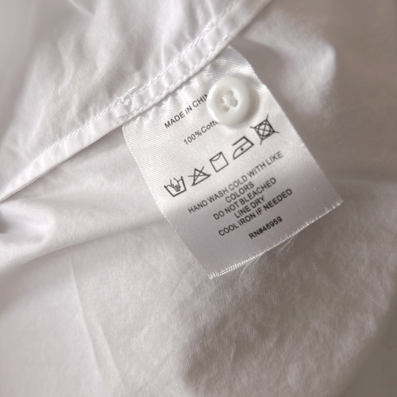 NSF Studded White Button Down - Picture 8 of 8